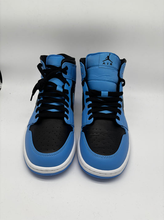 Air Jordan 1 Mid - University Blue / Black-White