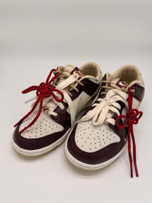 Nike Dunk Low SE Just Do It - Team Red & Sail (Double Lace)