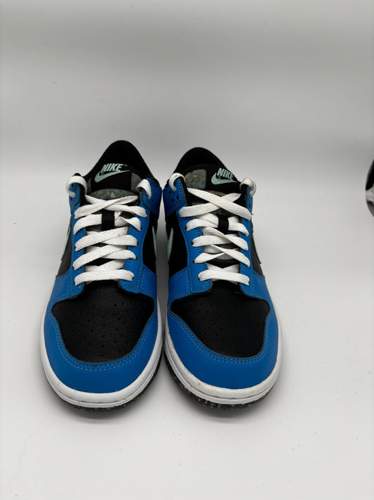 Nike Dunk Low SE (GS) - Black / Light Photo Blue / Mint Foam